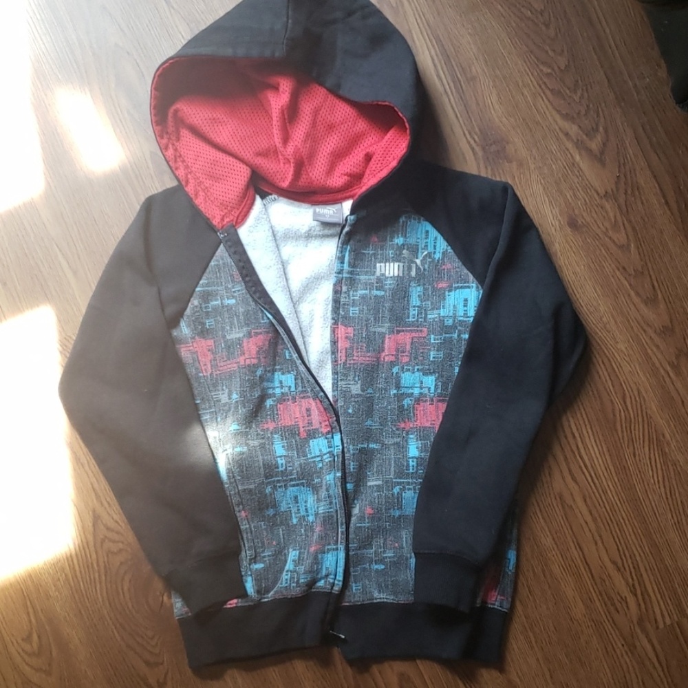 Puma zip up hoodie